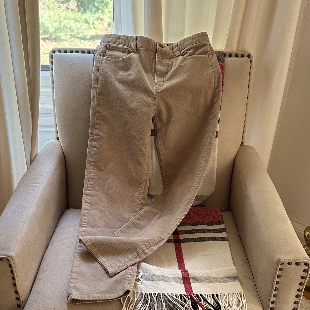 Vineyard Vines Beige Corduroy Trousers
